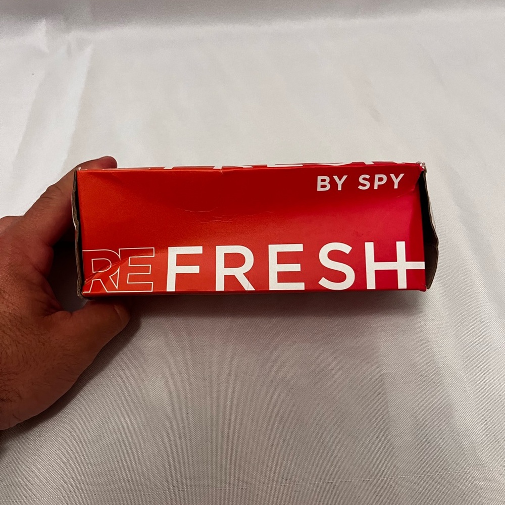 Gold and Clear Spy Refresh Sunglasses ( ClubMaster )